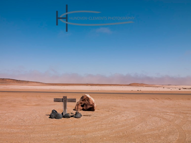 Karl Holtz Grave 1999, Skeleton Coast, Between Henties Baai and