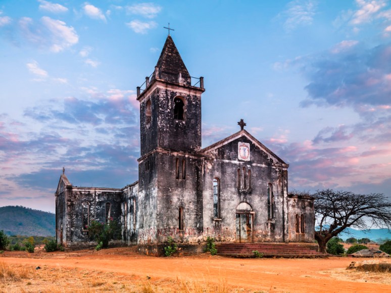 Roman Catholic Church, Cobue, Mozambique, Africa, 2010