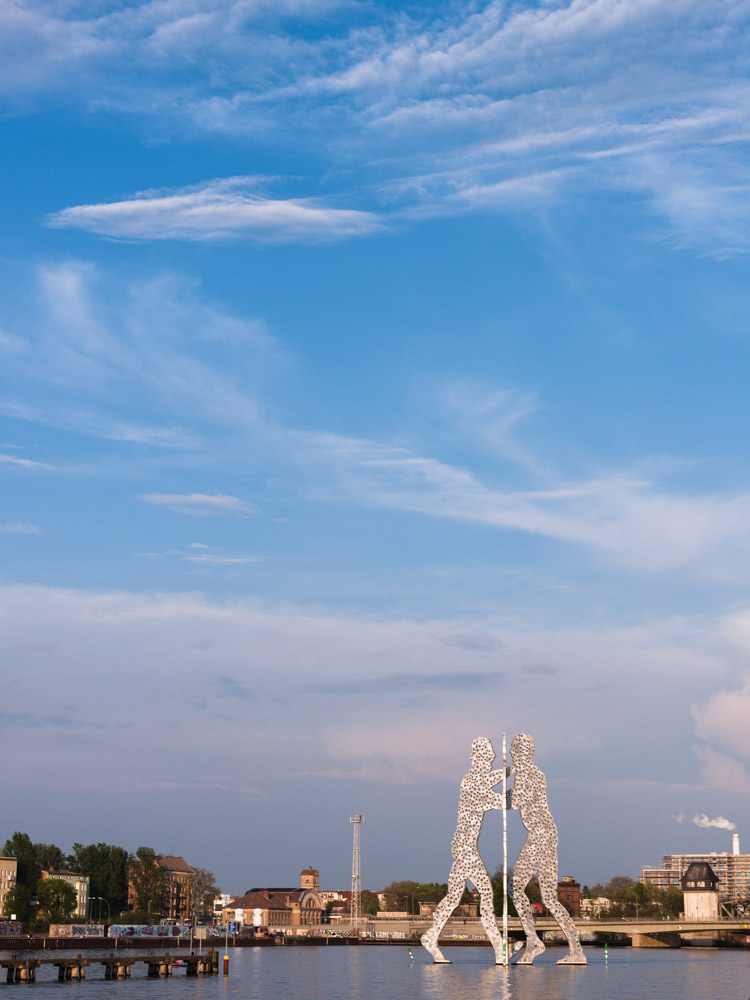 Molecule Man designed by American artist Jonathan Borofsky