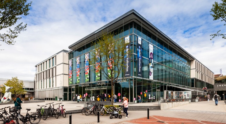 Day time exterior of main facade 