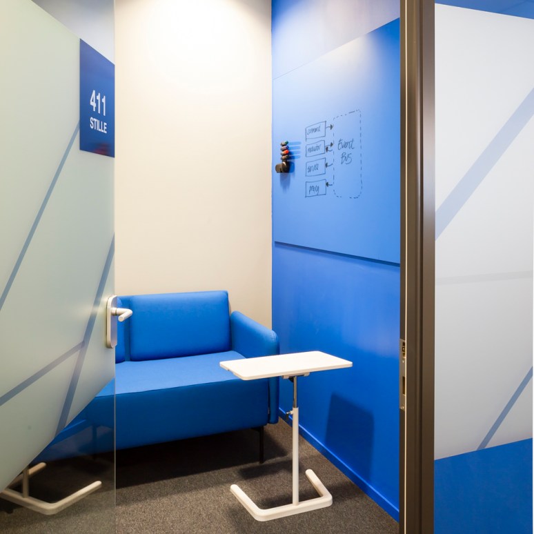 As offices return to the open plan design quiet room demand increases.