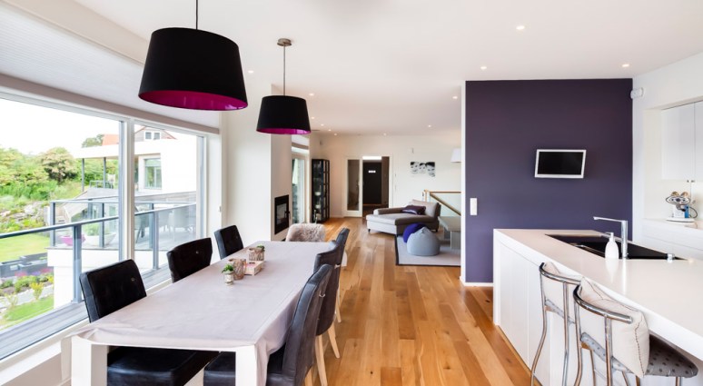 Contemporary scandinavian interior design.