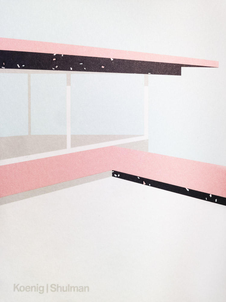 Koenig - Schulman Postcard from the Barbican's - Constructing Worlds: Photography and Architecture in the Modern Age