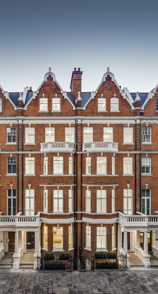 Exterior of building 